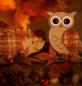 Preview: herbstdeko-holzfiguren-eule-igel
