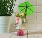Mobile Preview:  Mama Frosch mit der kleinen Lisa Deko Figur   Deko Figuren für Haus Hof und Garten...   Material: Magnesia / Metall
