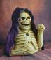 Preview: Riesen Skelett Teelichthalter Schädel Skull Kerzenhalter 43cm hoch Halloween