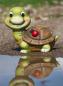 Preview: Schildkröte Tina Keramik Gartenzwerg Deko Figur für Garten und Balkon