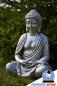 Preview: sehr große wunderschöne detailreiche  Buddha Skulptur im Lotus-Sitz