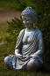 Preview: sehr große wunderschöne detailreiche  Buddha Skulptur im Lotus-Sitz