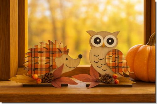 herbstdeko-holzfiguren-eule-igel
