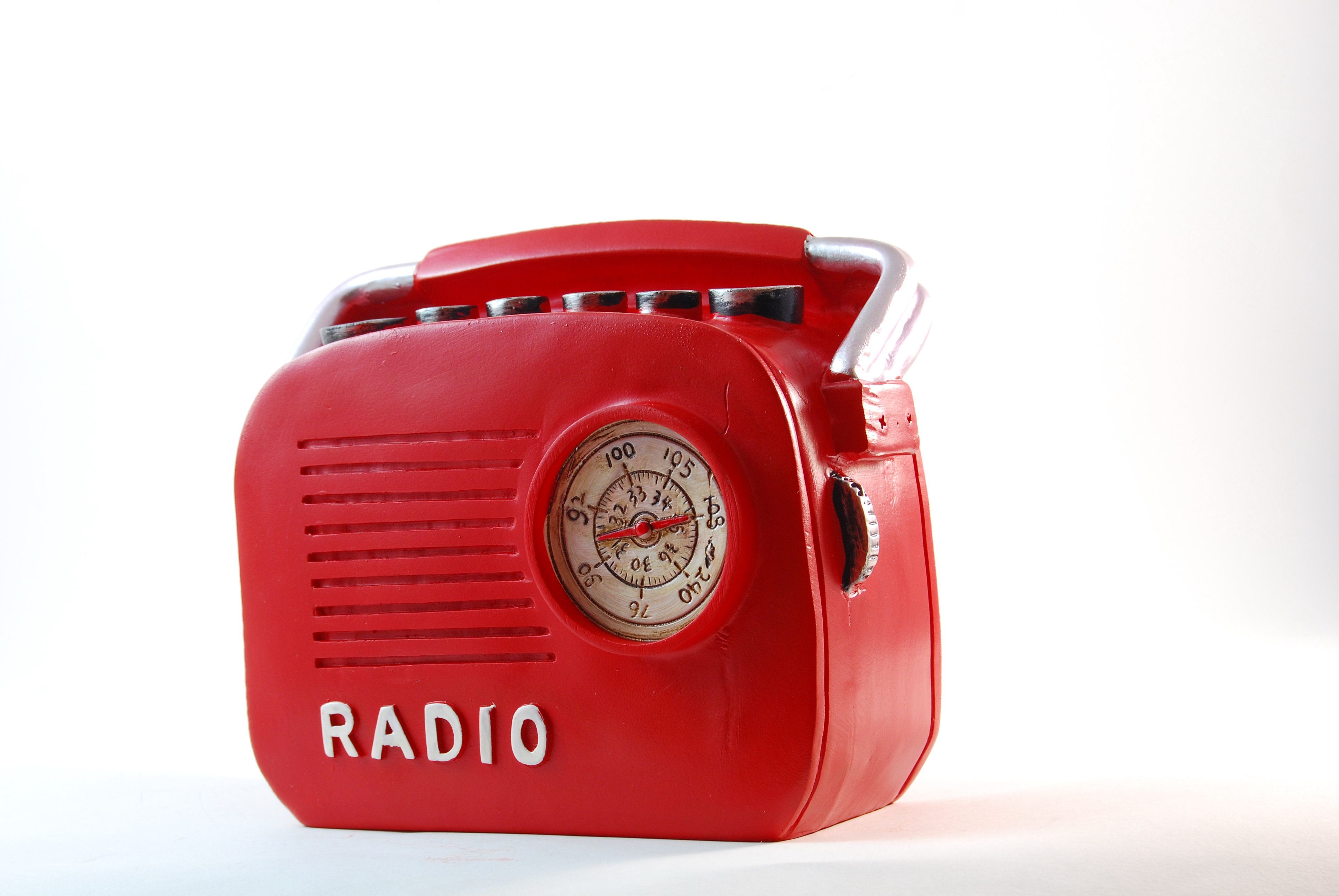 alter Radio Röhrenradio Metall Geschenk Hidden Safe Sparbüchse Spardose Deko 24 