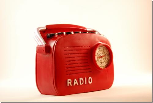 Vintage Radio Spardose Geschenk